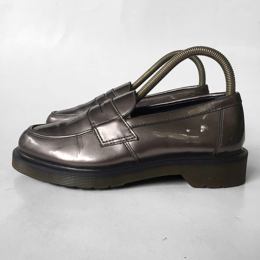 dr martens platform loafers