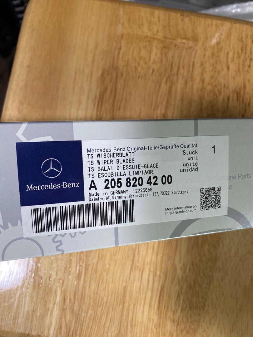 (SG Stock now) Mercedes Windscreen Wipers for Mercedes GLC X253 S205