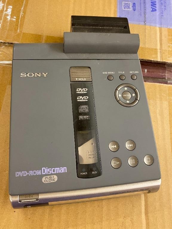 SONY DVD-ROM Discman PBD-D50 隨身聽。CD Player 播放器 