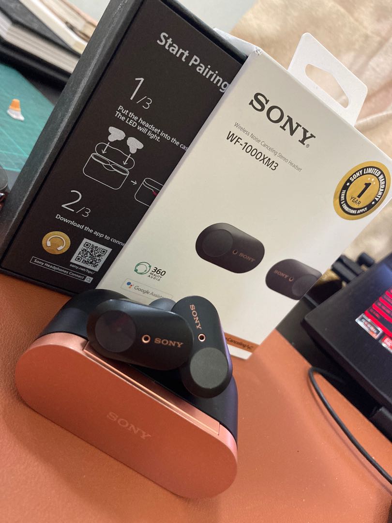 SONY WF 1000 XM 3, Audio, Headphones \u0026 Headsets on Carousell