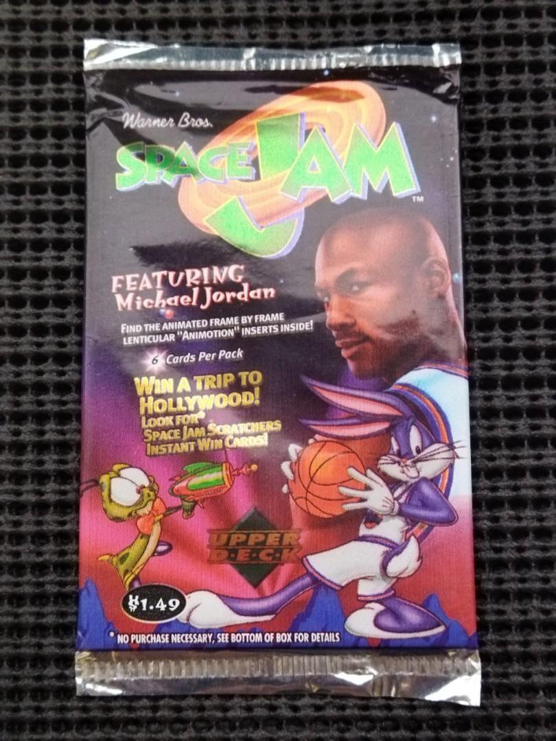 Space Jam sealed pack (Category: Card Packs) located in Muntinlupa City. Submitted by prime_finder (Listing ID 1117553324, Image 1). Description: Congratulations! You found my shop. Here, we only offer rare items that can never be found in stores. Space Jam trading cards Sealed pack see pictures to examine. "We treat customers as Kings and Queens. Royalties don't bargain.".