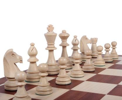 Staunton No. 6 Chessmen (Category: Board Games & Puzzles) located in Marikina City. Submitted by skowshop (Listing ID 1117595431, Image 3). Description: These No 6 chess pieces have been offered with wooden box as a set. With a 98mm King this set is ideal for our No 6 or No 5+ chess boards. The chessmen have been made from hornbeam wood and they have a slightly rustic finish off. Carefully crafted, weighted and equipped with felt pads on the bott