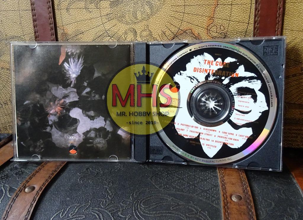 The Cure - Disintegration CD (100% Original Copy) (Category: CDs & DVDs) located in Valenzuela. Submitted by mrhobbyshop (Listing ID 1117568691, Image 3). Description: What you see is what you get As is Tracklists: 1 Plainsong 5:12 2 Pictures Of You 7:24 3 Closedown 4:16 4 Love Song 3:28 5 Last Dance 4:42 6 Lullaby 4:08 7 Fascination Street 5:16 8 Prayers For Rain 6:04 9 The Same Deep Water As You 9:18 10 Disintegration 8:18 11 Homesick 7:06 12 U
