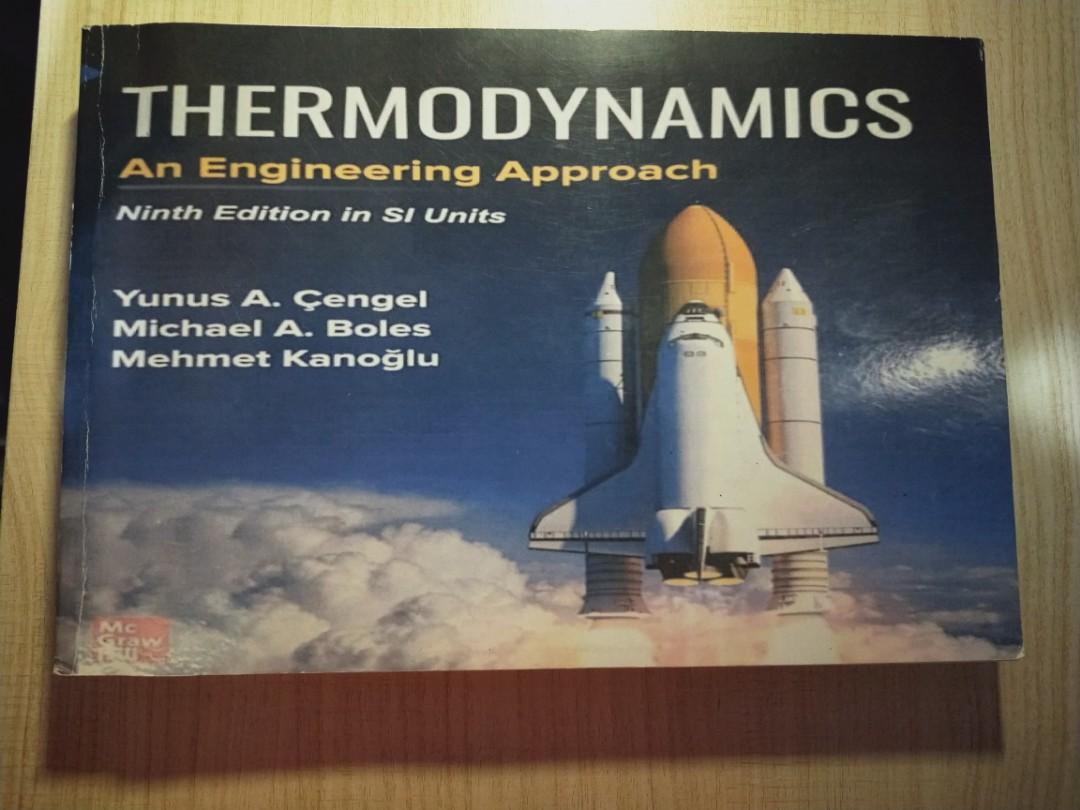 Thermodynamics An Engineering Approach 9th addition in SI Units (CMT252