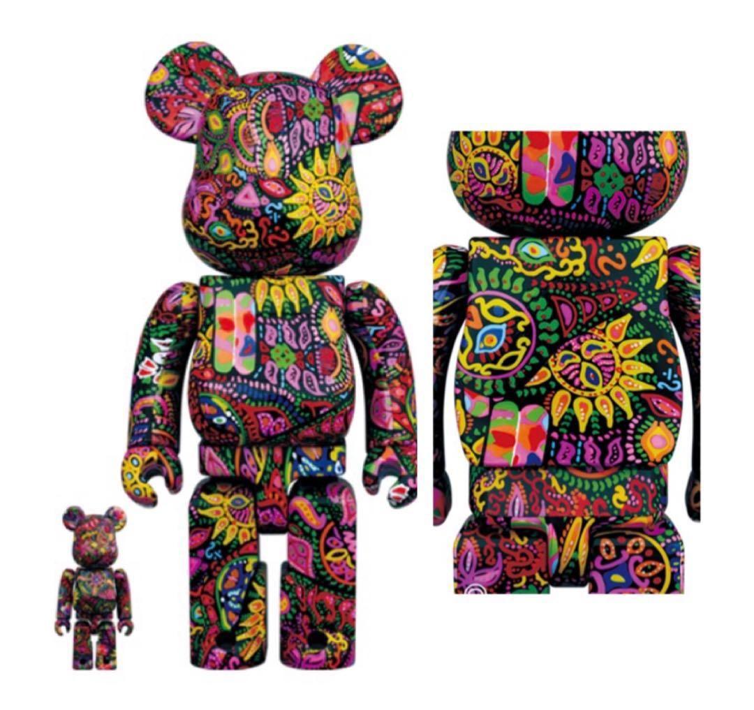 Bearbrick X-Japan Hide Psychedelic Paisley 400%, 興趣及遊戲, 玩具