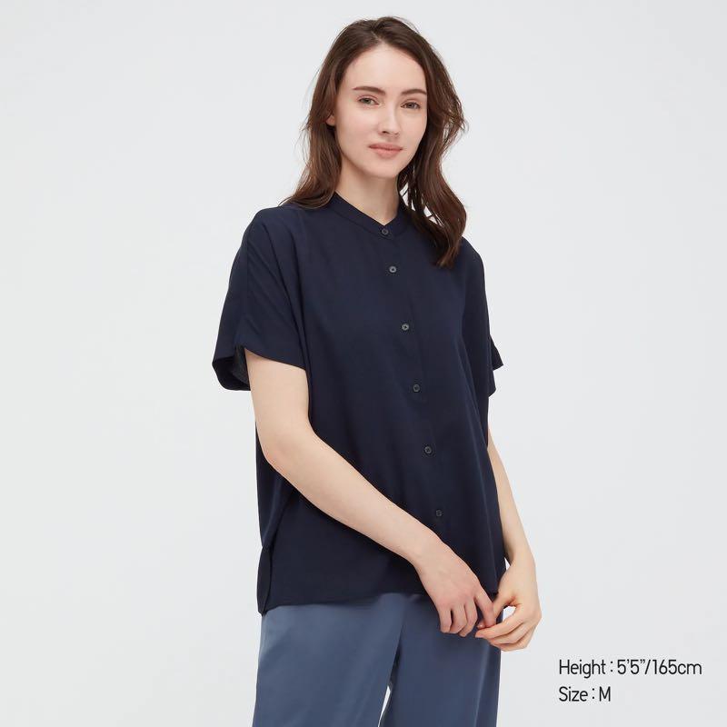 Uniqlo Rayon Short Sleeve Shirt