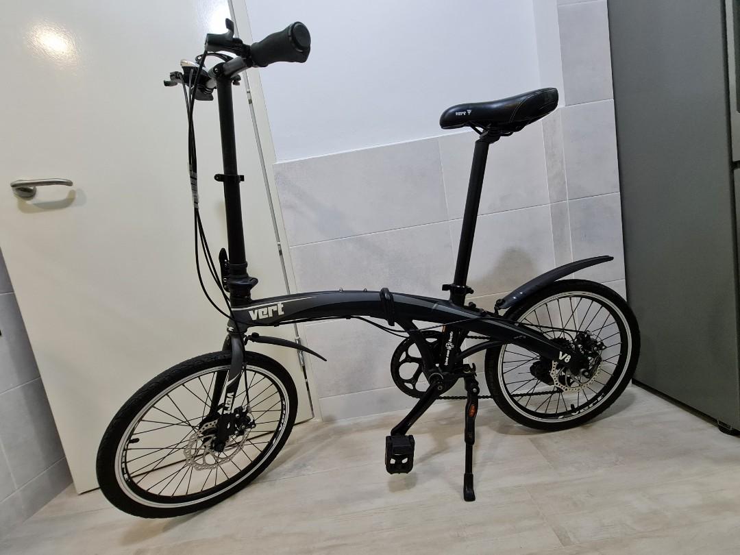Vert V8 folding bike bicycle Sports Equipment Bicycles Parts Bicycles on Carousell
