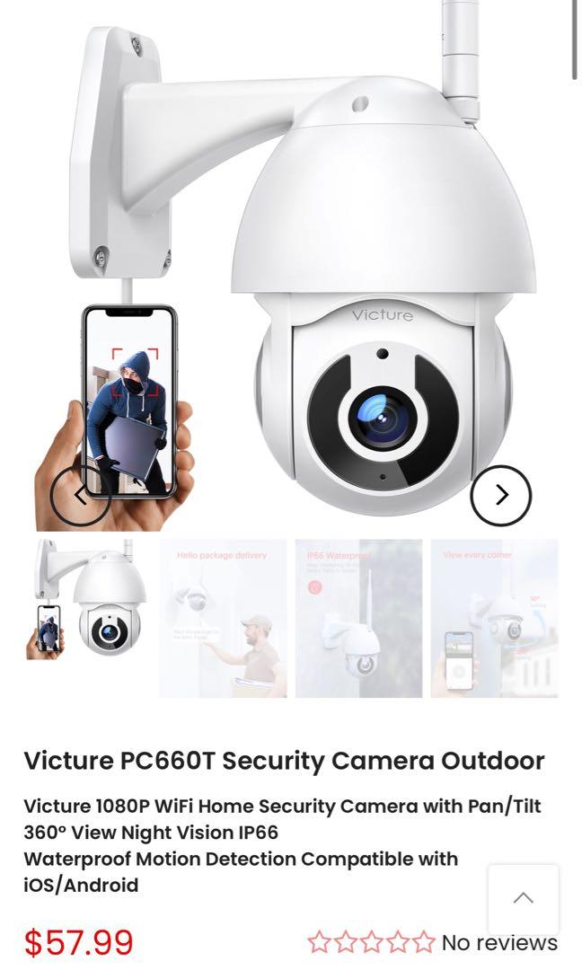 victure 1080p home security camera