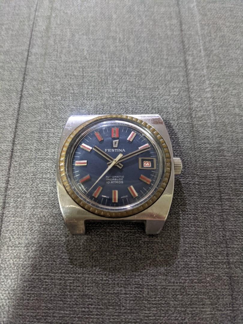Vintage 70s Festina Mechanical Watch for Sale