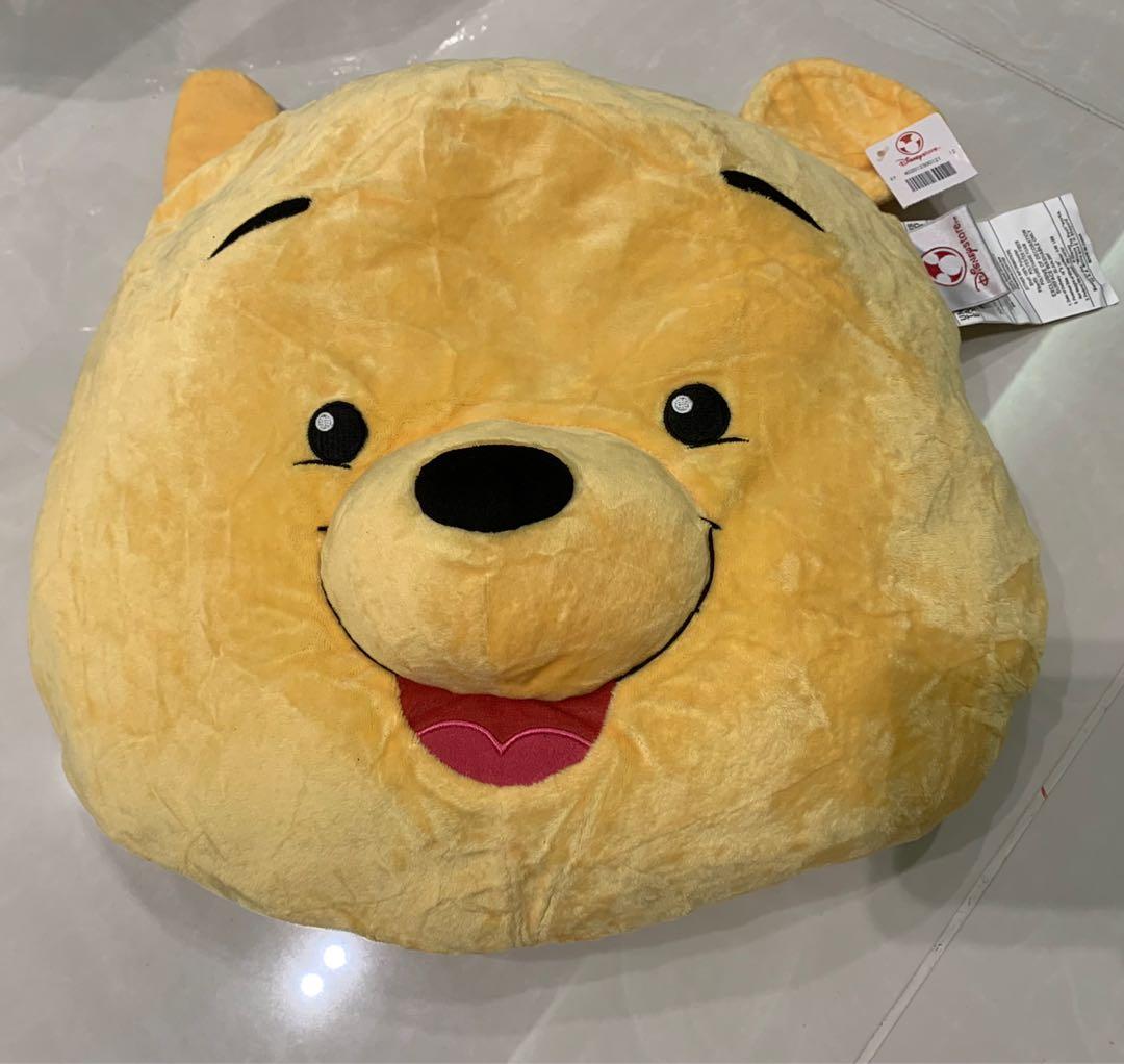 round winnie the pooh plush