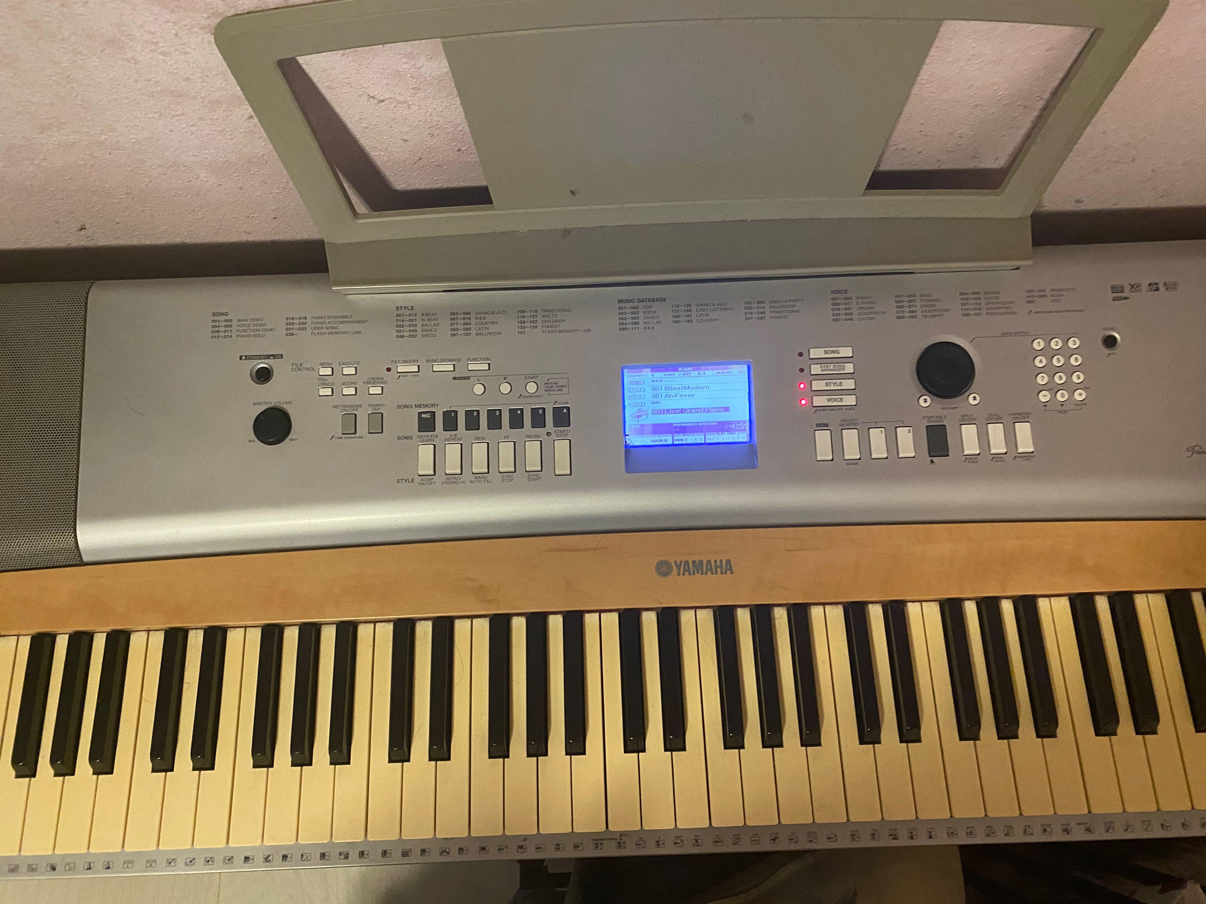 Yamaha dgx 620 shop midi