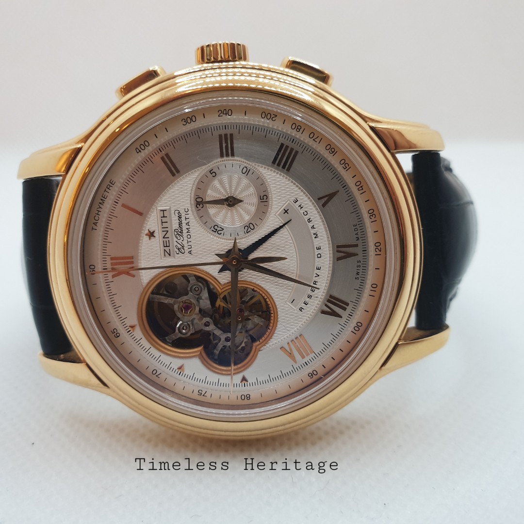 Zenith el primero chronomaster xxt open outlet