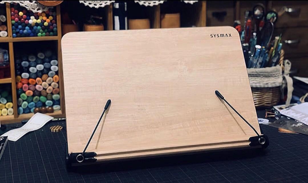 100 Authentic Sysmax Wooden Book Stand (Origin Korea), Books