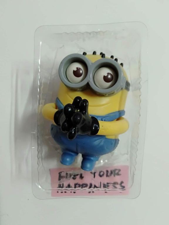 Mcdonalds Happy Meal Despicable Me 2 Minion Tom Googly Eyes Grabber figure mip 