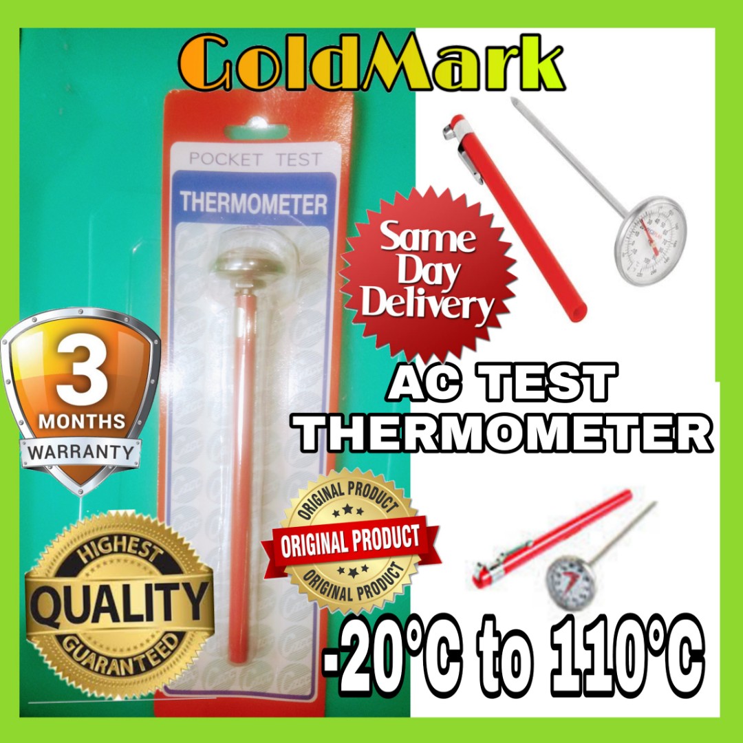 AC TEST THERMOMETER, TV & Home Appliances, Air Conditioning and Heating