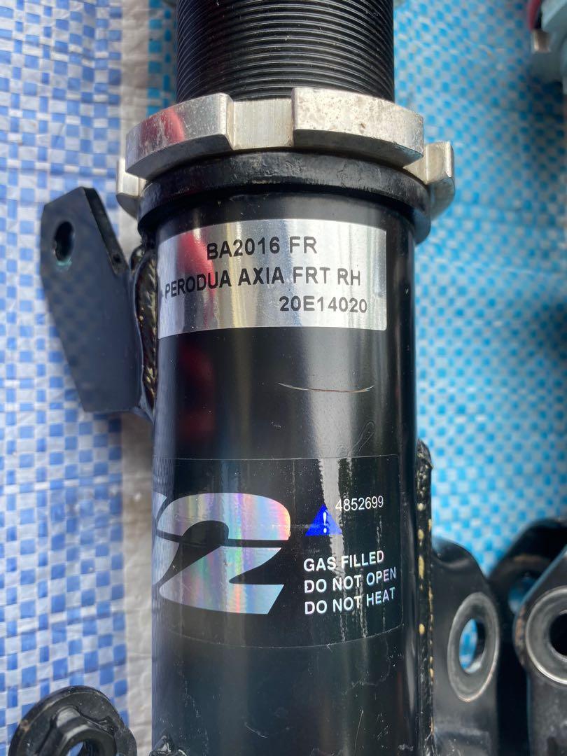 Adjustable absorber bezza/axia d2 high low bodyshift, Auto Accessories