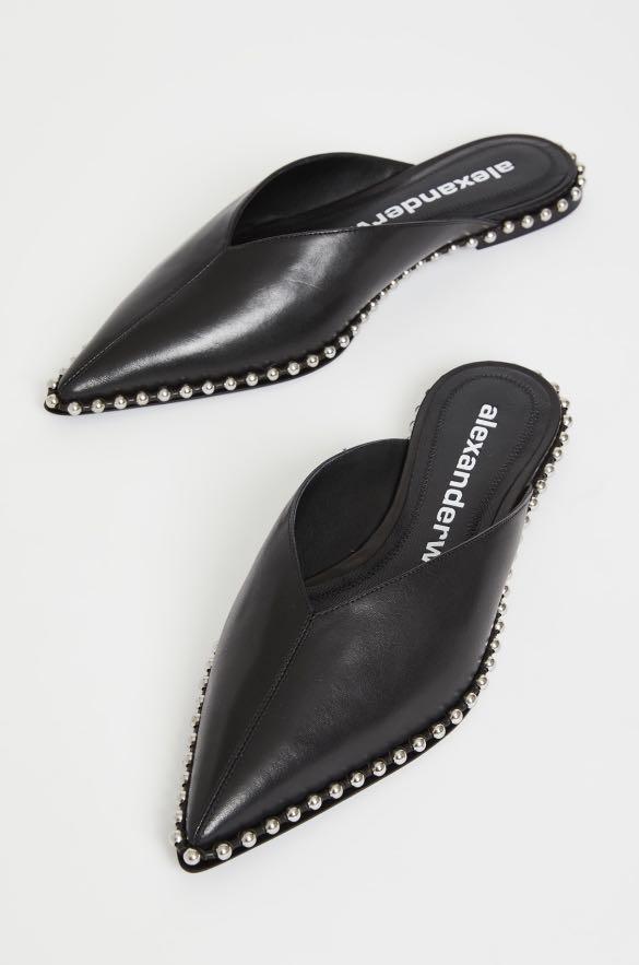 Alexander wang sales studded slides