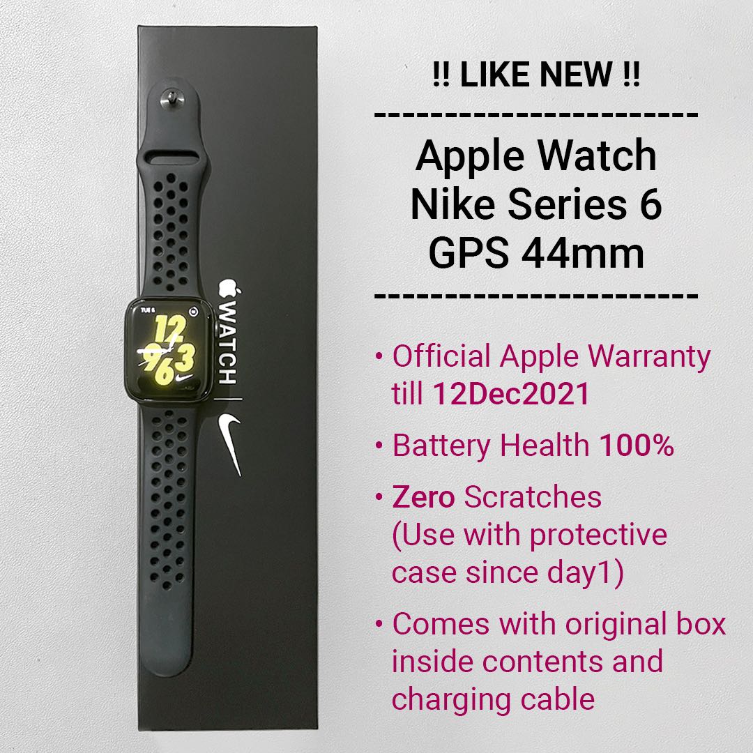 Apple watch nike hotsell series 6 gps 44mm
