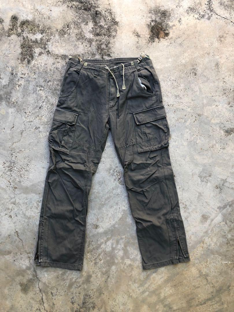 Army green cargo pants travis scott style