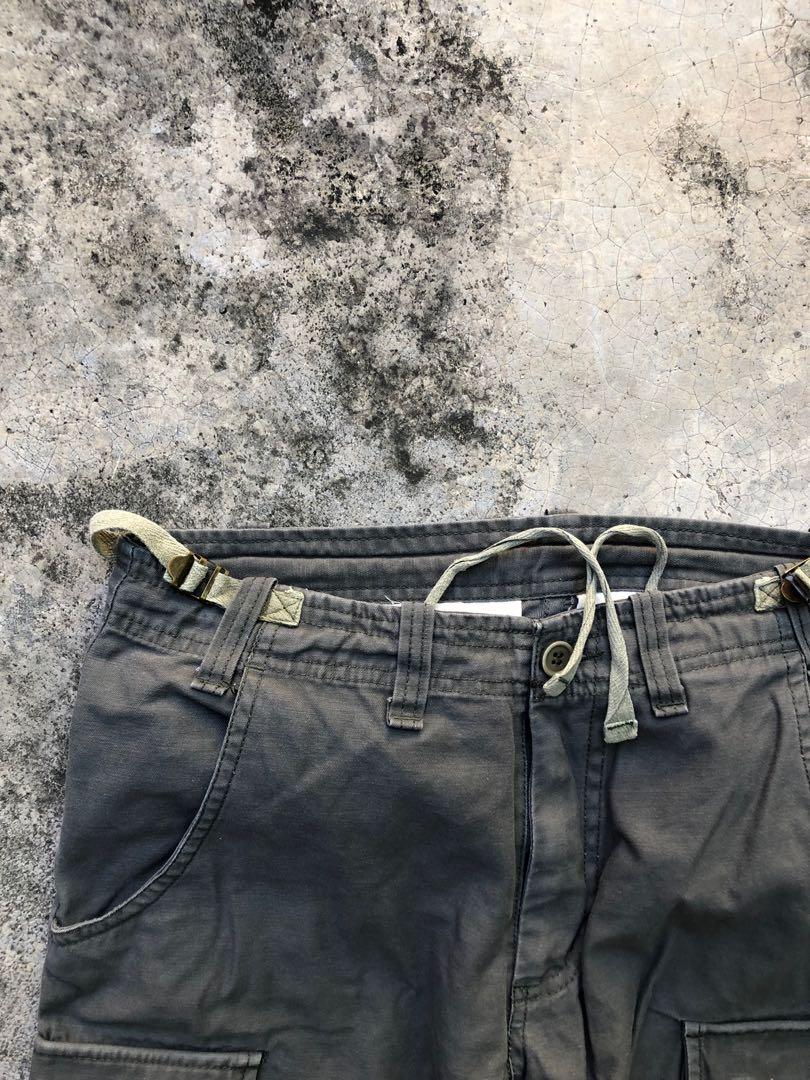 Army green cargo pants travis scott style