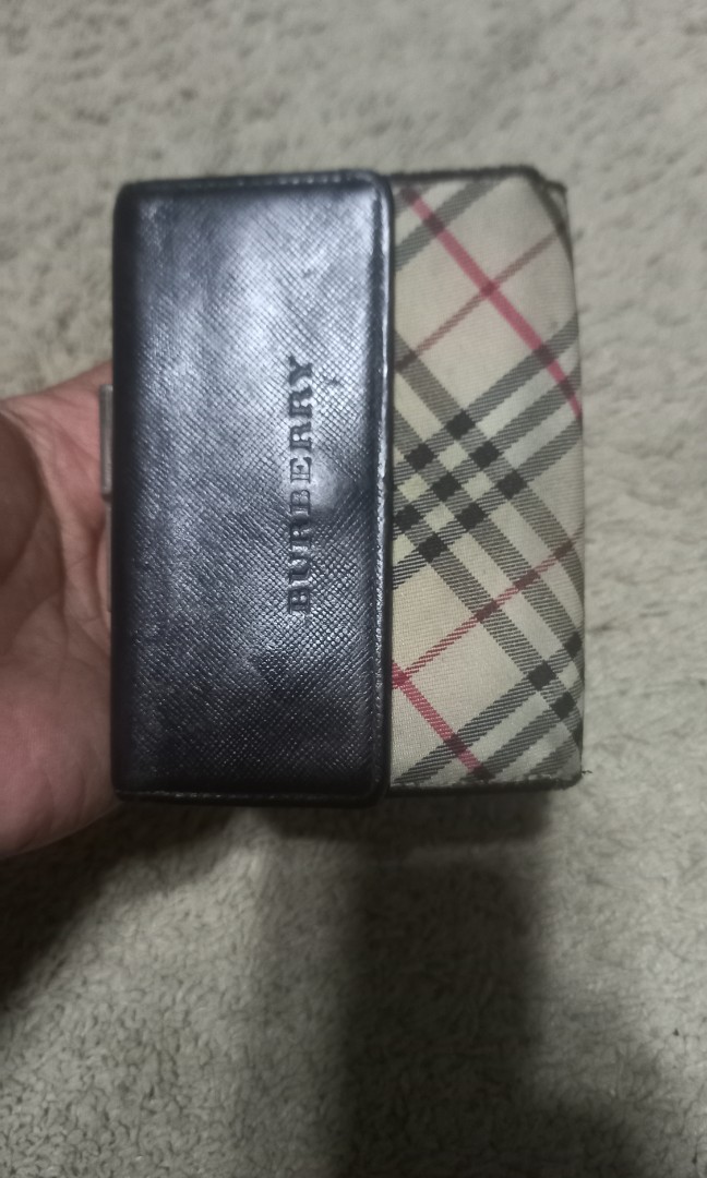 authentic burberry wallet