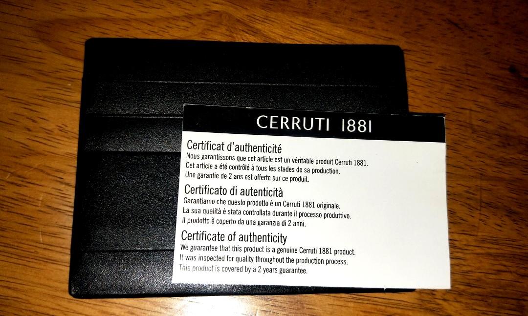 Cerruti 1881 clearance genuine leather