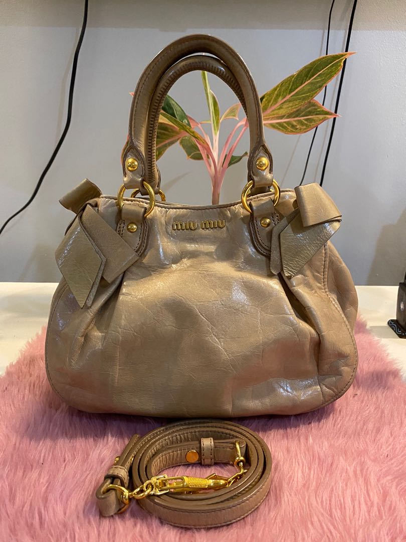 Miu miu two way bag store