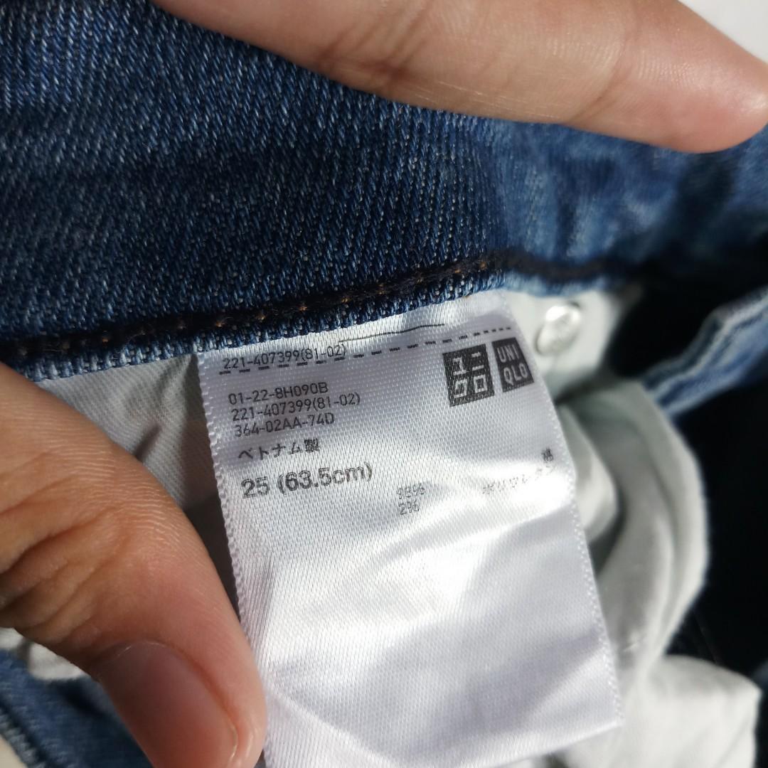 Authentic Uniqlo boyfriend high rise 