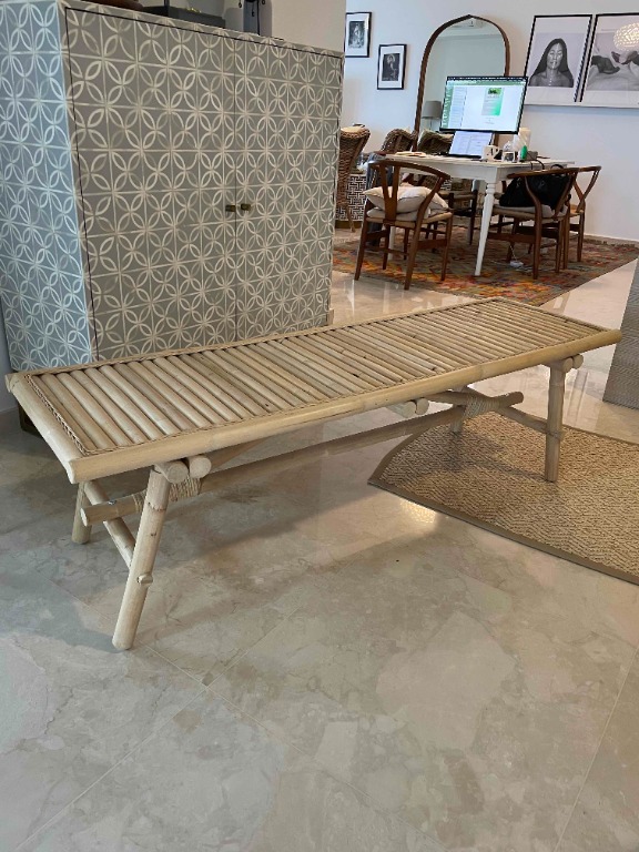 Ikea bamboo bench shop