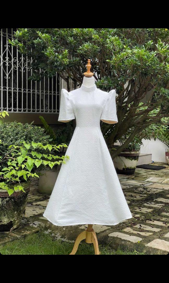 Knee length outlet filipiniana dress
