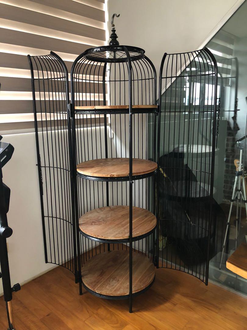 Bird cage display Furniture & Home Living, Furniture, Shelves