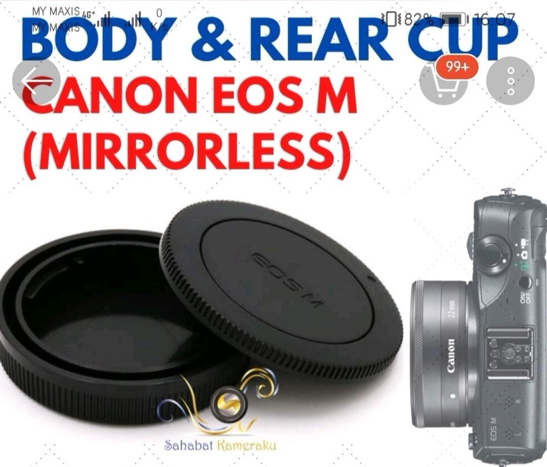 Body Rear Cup Cover For Canon Eos M Photography On Carousell