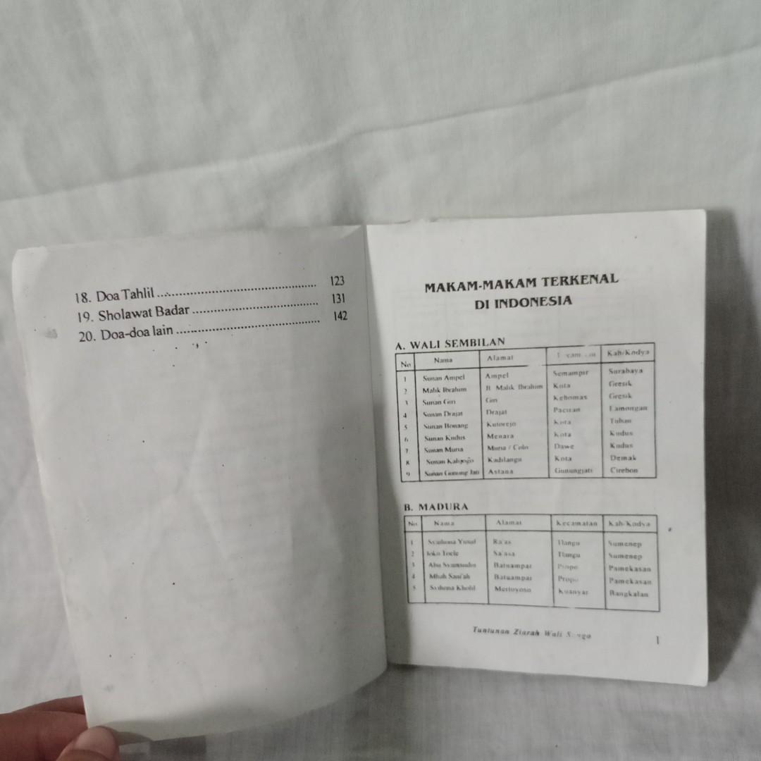 Buku Tuntunan Ziarah Wali Songo Karya Ust. Abdul Muhalmin, Buku & Alat