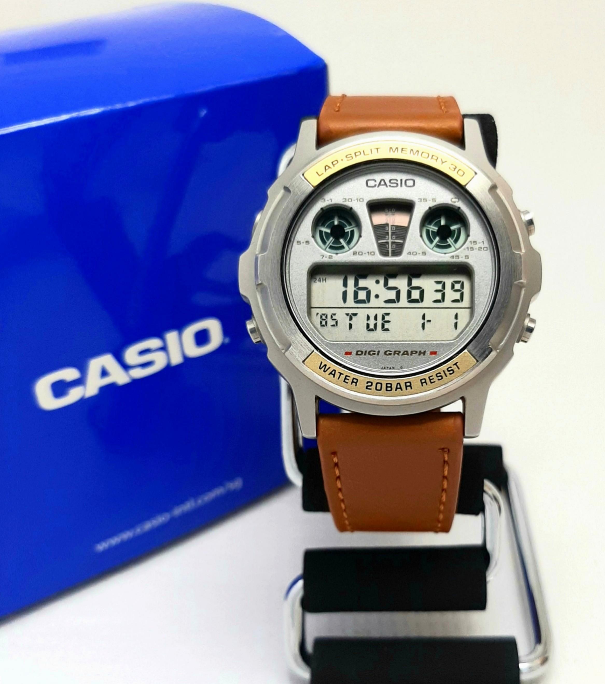 Sold” Casio Digi Graph DW3300 Made In Japan DW 3300 Retro Vintage