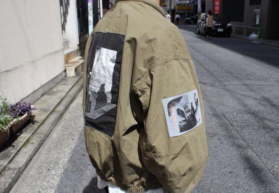 C.E Cav empt 21AW PSEUDO NEEDS ZIP JACKET 貼章布拉鍊外套 全新100%