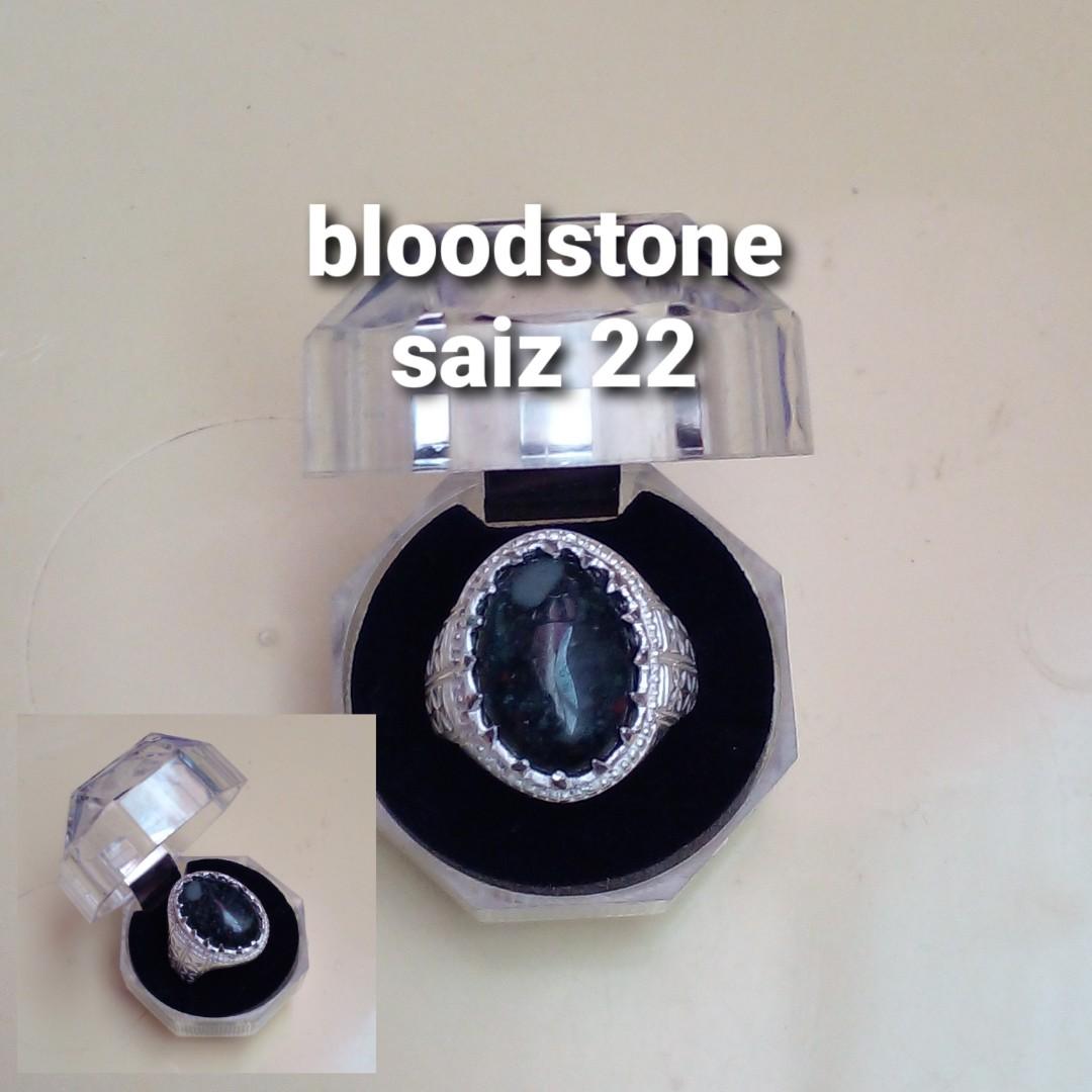 Batu cheap permata bloodstone