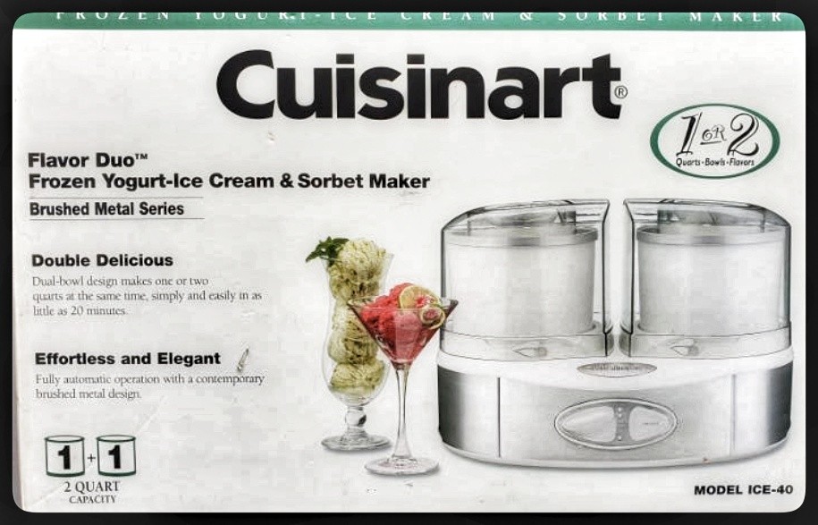 Cuisinart flavor duo ice cream maker deals