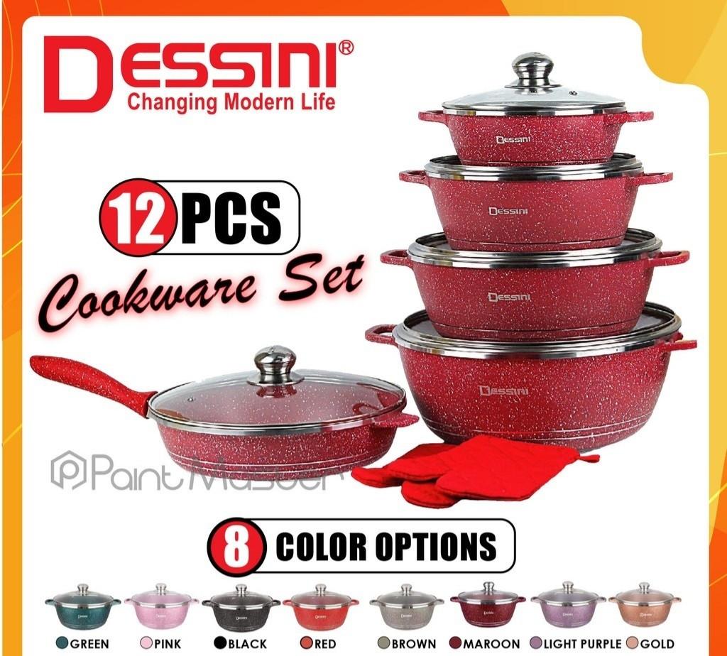 Dessini Granite 12 Pcs Furniture Home Living Kitchenware Tableware Cookware Accessories On Carousell