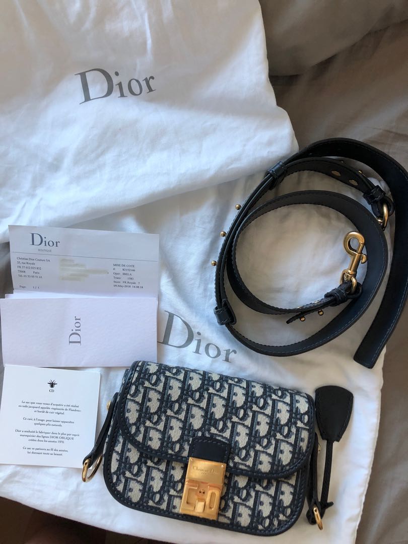 Dior oblique camera bag top
