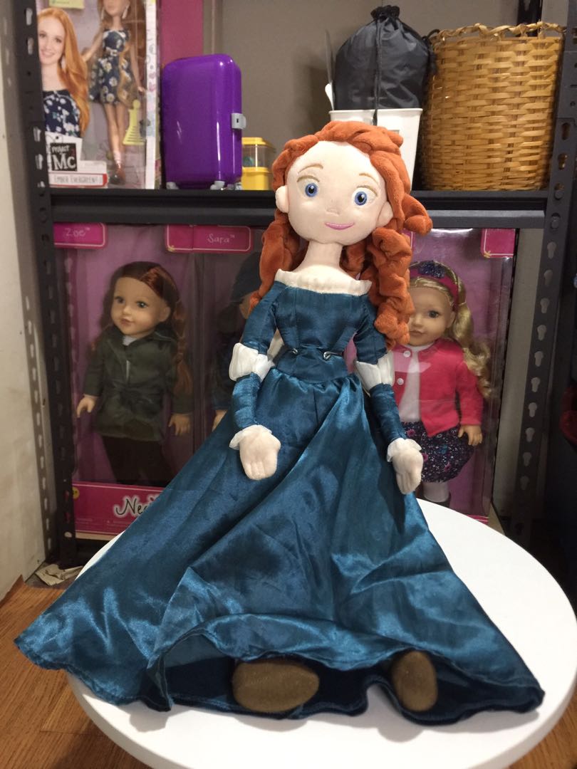 Disney Princess Merida Stuffed Doll, Hobbies & Toys, Toys & Games on ...