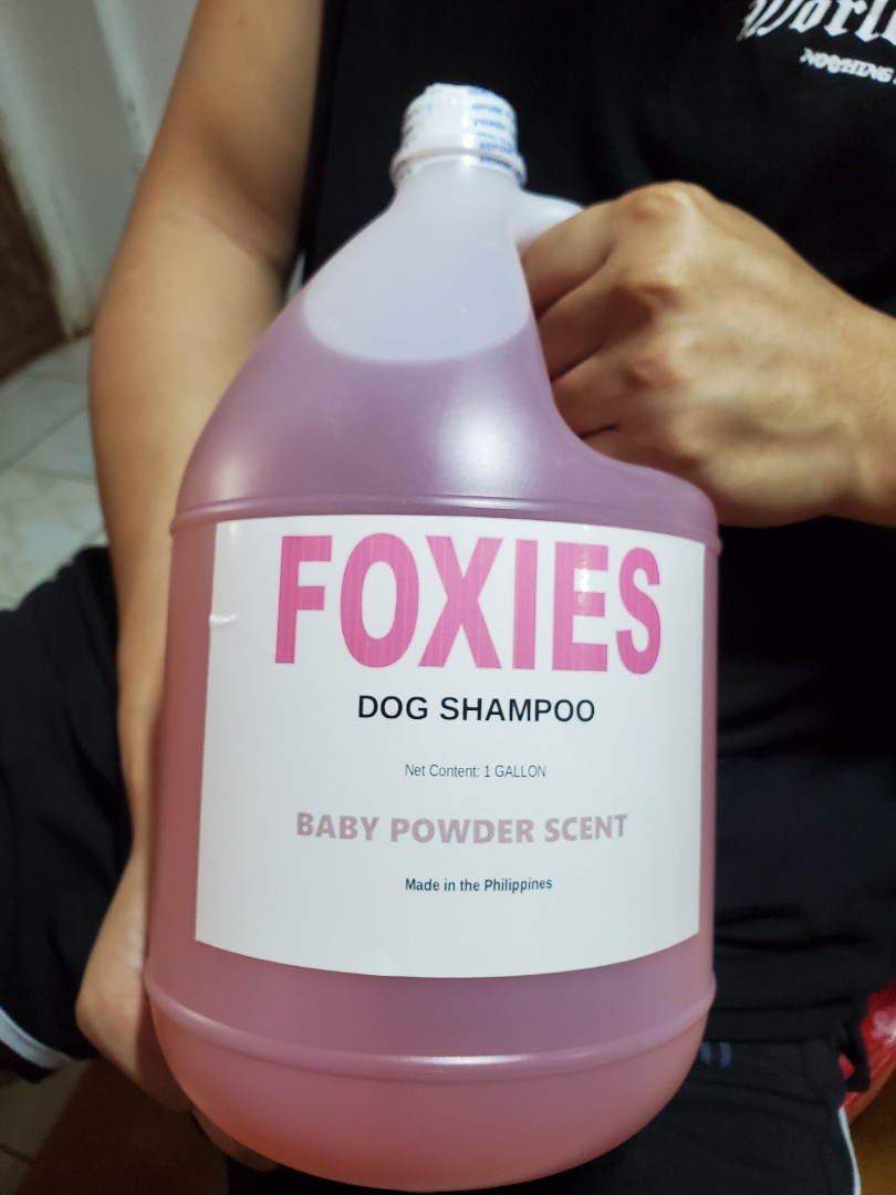 Baby powder scented dog shampoo Clearance