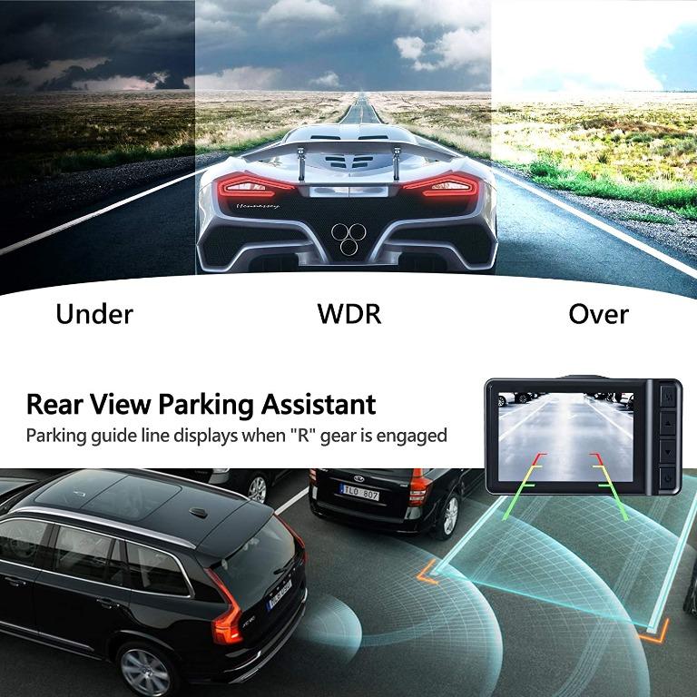 jomise f3s dual dash cam