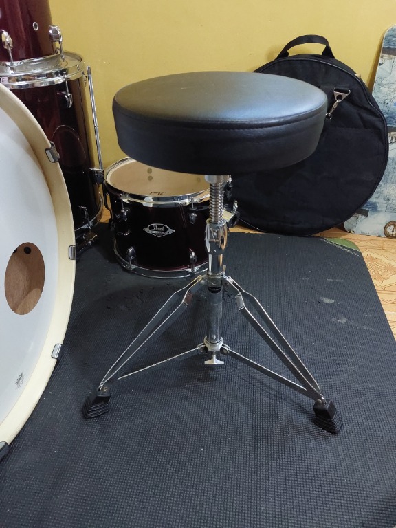 Fernando Drum Throne, thread type, Drum Stool, Drum Throne, UPUAN sa drums, Hobbies & Toys