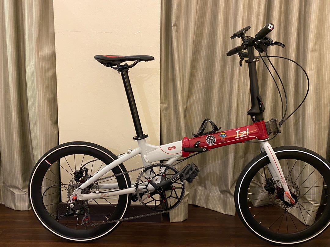 Izi folding shop bike