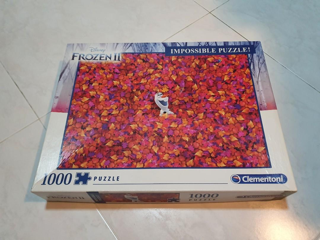 Clementoni Frozen 1000 Piece Impossible Puzzle