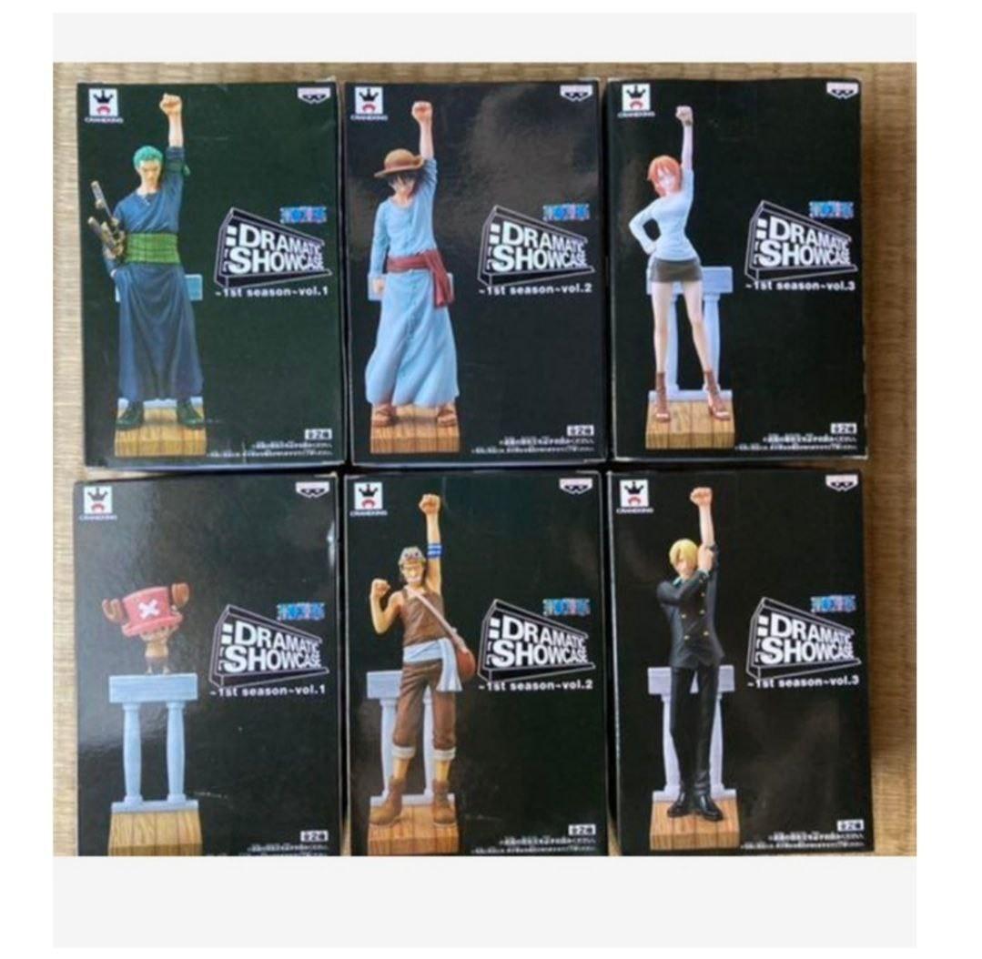 Gold Toei Vintage One Piece Figure Alabasta Proof Of Friendship Dramatic Showcase Complete Set Luffy Zoro Nami Usopp Sanji Chopper Hobbies Toys Toys Games On Carousell