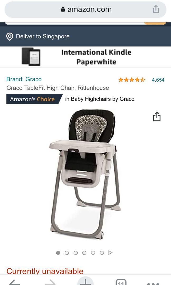 Graco tablefit rittenhouse high chair store