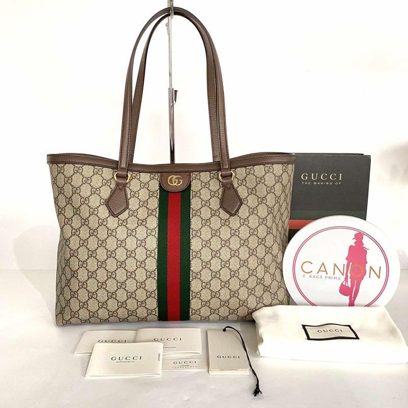 gucci OPhidia series GG small tote bag, Luxury, Bags & Wallets on Carousell