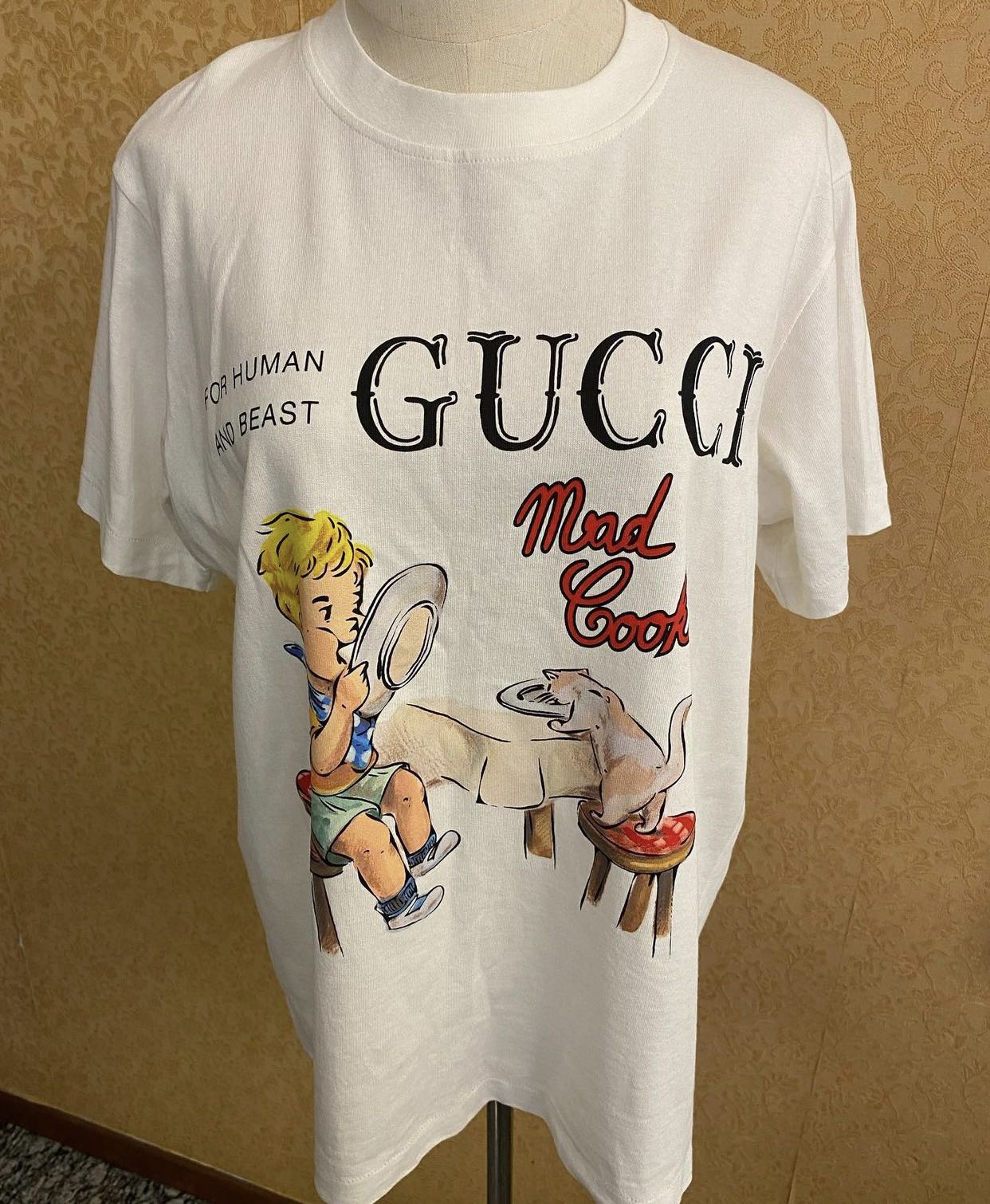 Gucci graphic tees on sale