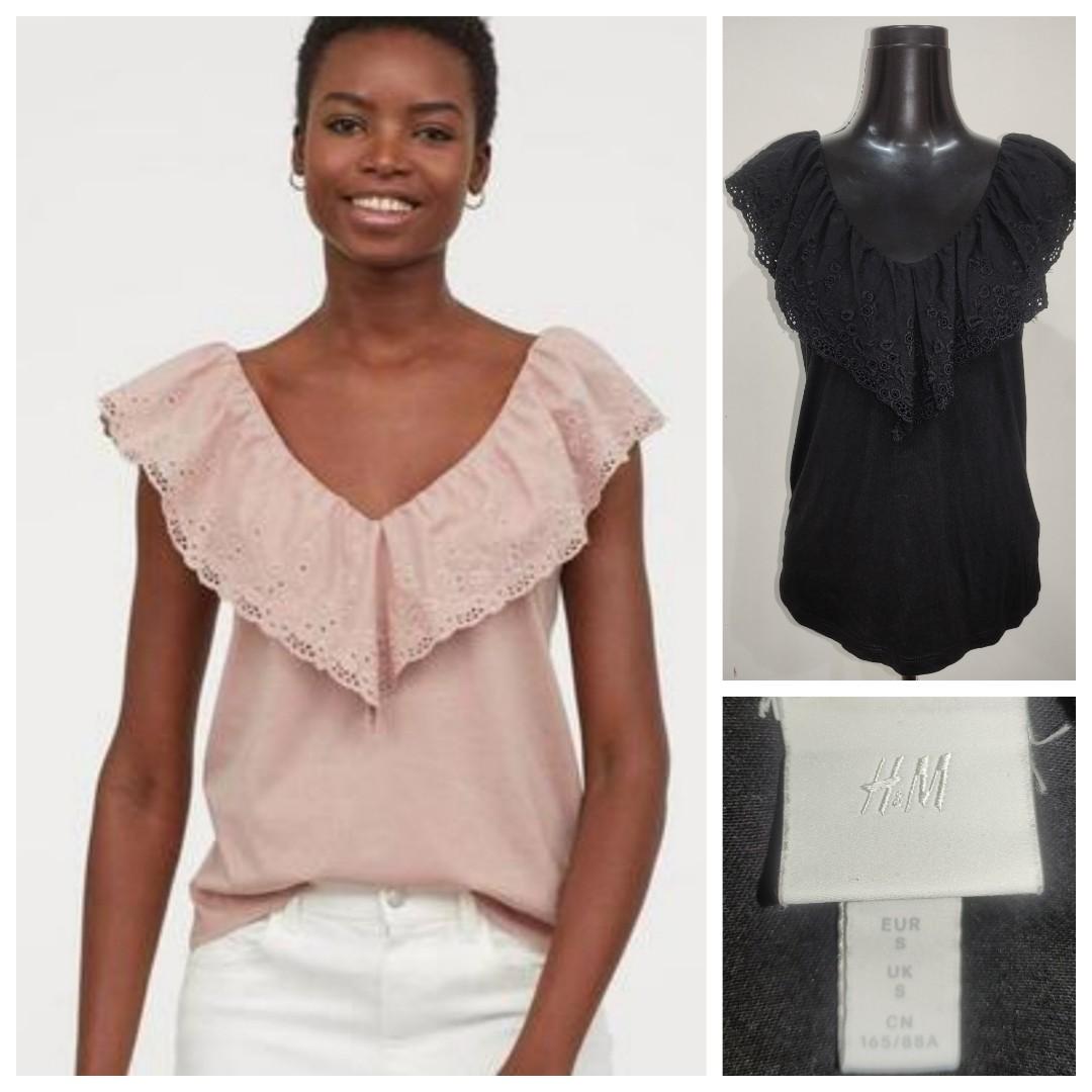 H&m eyelet sales tunic